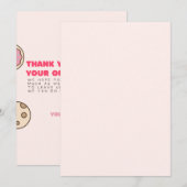 Donuts Bedankt Cards Small Business Kaart (Voorkant / Achterkant)