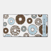 Donuts Bleus, Donuts Brown, Sprinkings, Votre Nom (Recto)