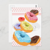 Donuts Briefkaart (Voorkant / Achterkant)