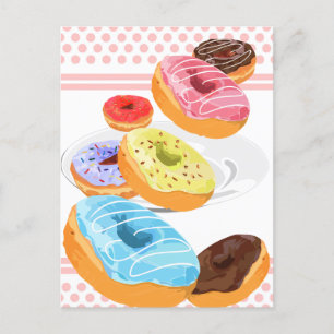 Donuts Briefkaart