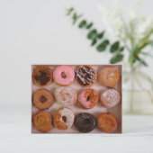 DONUTS! BRIEFKAART (Staand voorkant)
