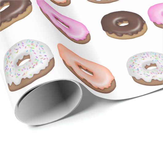 Donuts Cadeaupapier (Rol Hoek)