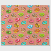 Donuts Cadeaupapier (Vlak)