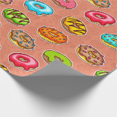 Donuts Cadeaupapier (Hoek)