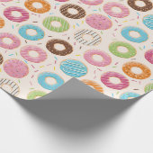 Donuts Cadeaupapier (Hoek)