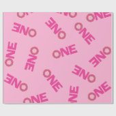 Donuts Colorful Doughnuts1st Birthday Party Theme Cadeaupapier (Vlak)
