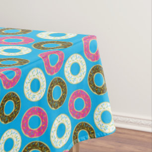 Donuts Colorful Doughnuts1st Birthday Party Theme Tafelkleed