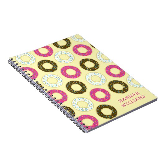 Donuts Cute Cahier de Donuts pour Enfants (Côté Droit)