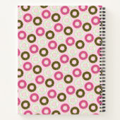 Donuts Cute Kid's Doughnut Notitieboek (Achterkant)