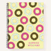 Donuts Cute Kid's Doughnut Notitieboek (Voorkant)