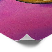 Donuts dansen grillige donut personages poster (Hoek)