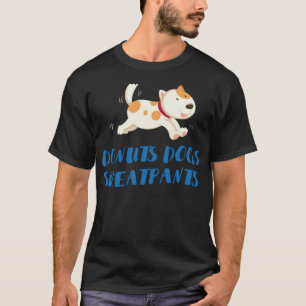 donuts dogs sweatpants jongens verjaardagskuif shi t-shirt