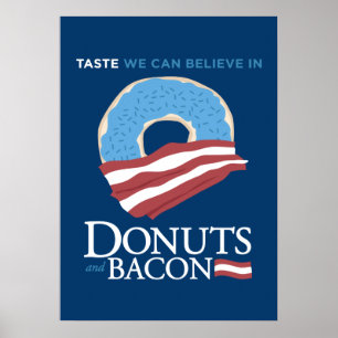 Donuts en Bacon: Smaak waar we in kunnen geloven - Poster