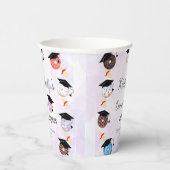 Donuts en Degrees Afstuderen Brunch Papieren Bekers (Rechts)