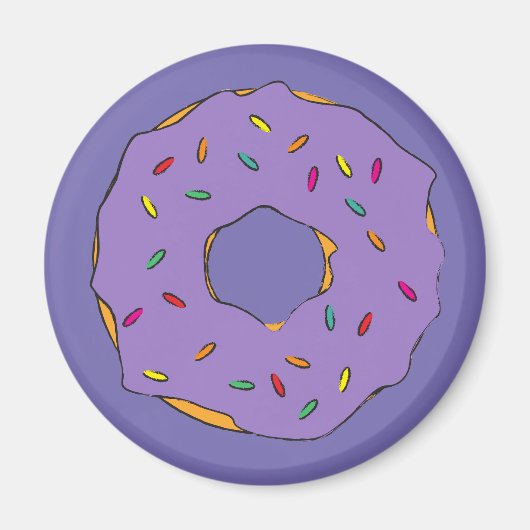Donuts en depressie magneet (Voorkant)