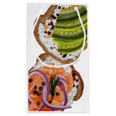 Donuts en sandwich klein cadeauzakje (Achterkant)