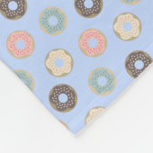 Donuts Fleece Deken (Hoek)