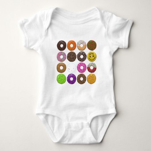 Donuts for all romper (Voorkant)
