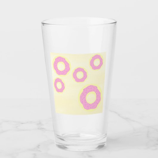 donuts glas (Voorkant)