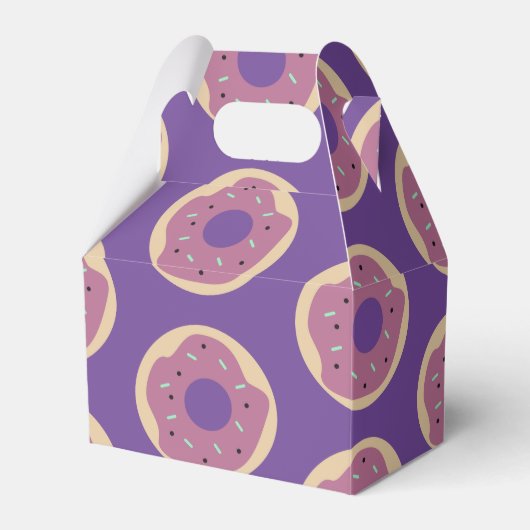 Donuts Halloween Sprinkle Party Favor Box Bedankdoosjes (Voorkant Zijde)