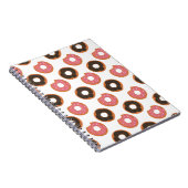 Donuts - handschilderd origineel donutpatroon notitieboek (Rechterzijde)