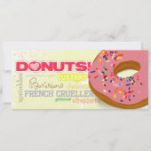 DONUTS ! Invitations (Devant)