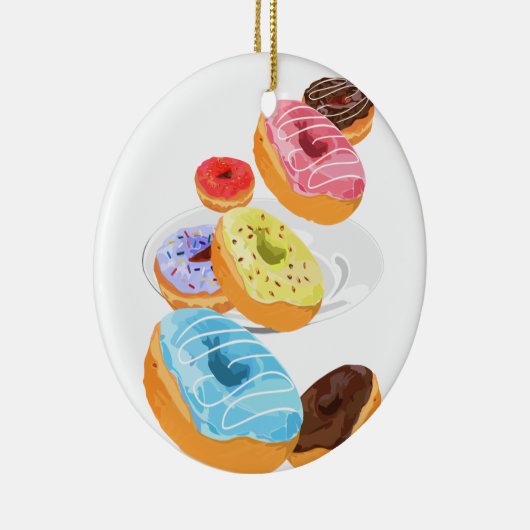 Donuts Keramisch Ornament (Rechts)