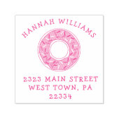 Donuts Leuke Kind retour adres stempel (Design)