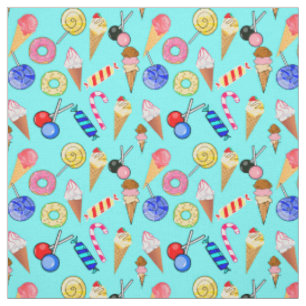 Donuts Lollipop Ice-cream Zoet Stof
