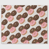 Donuts met Sprinkles Party Cadeaupapier (Vlak)