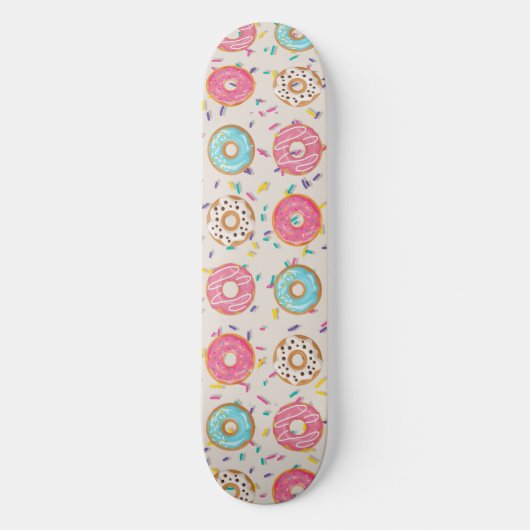 Donuts met Sprinkles Skateboard (Voorkant)