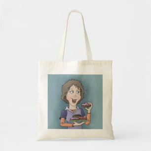 Donuts met sproinkles canvas tas