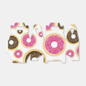 Donuts Modern Birthday Party Bedankdoosjes (Uitgevouwen)
