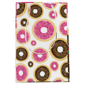 Donuts Modern Birthday Party Medium Cadeauzakje (Voorkant)