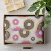 Donuts Modern Birthday Party Tissuepapier (Geschenk)