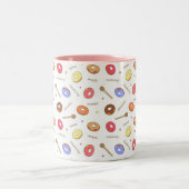 Donuts Mug à deux tons 11 oz fait maison (Centre)