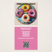Donuts ou Carte de visite de boulangerie (Devant & derrière)
