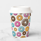 Donuts Papieren Bekers (Achterkant)