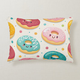 Donuts Patroon Accent Kussen