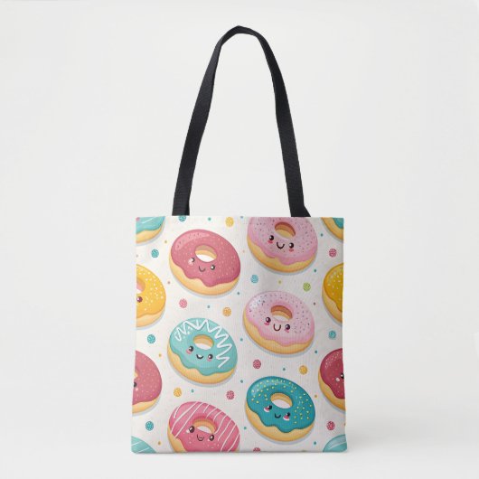 Donuts Patroon Draagtas (Voorkant)