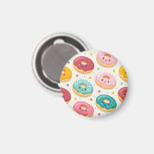 Donuts Patroon Magneet (Voorkant / Achterkant)