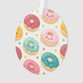 Donuts Patroon Ornament (voorkant)