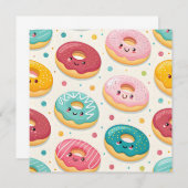 Donuts Pattern Kaart (Voorkant / Achterkant)