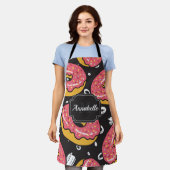 Donuts Pattern Schort (Gedragen)