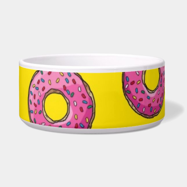 Donuts Pet Bowl Voerbakje (Voorkant)