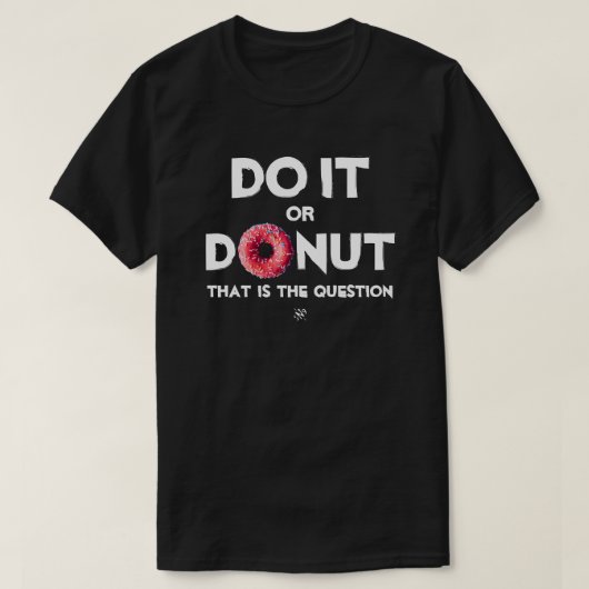 Donuts pun v2.1 t-shirt (Design voorkant)