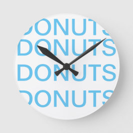 donuts  ronde klok