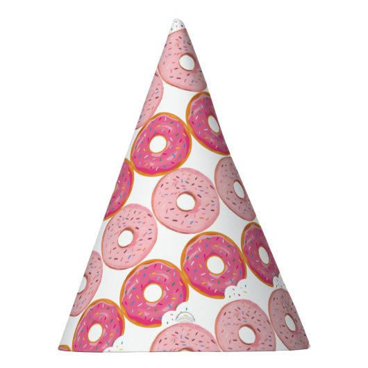 Donuts Rose View Feesthoedjes (Rechts)