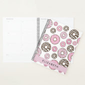 Donuts Roses, Donuts Blancs, Sprinkings, Votre Nom (Devant avec enveloppe)