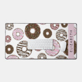 Donuts Roses, Donuts Brown, Sprinkings, Votre Nom (Clavier et souris)